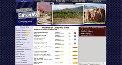 Desktop Screenshot of hotelesencafayate.info